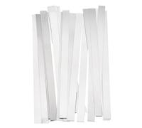 QUARKZMAN Tira de Níquel Puro 0.15mm x 6mm x 100mm para Soldadura de Baterías y Puntos de Soldadura - 25 Unidades