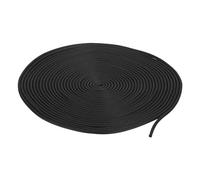 QUARKZMAN Tira de Sellado de Espuma de Caucho, Diámetro de 2 mm (5/64") y Longitud de 9 Metros (29.53 Pies) de Caucho EPDM Redondo para Juntas de Bricolaje, Almacenes