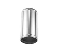 QUARKZMAN Tubo de Admisión de Aire Tubo Recto de Intercooler de Aleación de Aluminio Universal para Automóvil, Diámetro Exterior de 80 mm 3.15", Longitud de 152 mm 6" - Paquete de 1