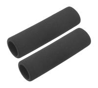 QUARKZMAN Tubo de aislamiento de espuma para soporte de agarre de mango 24mm ID 34mm OD 116mm Longitud Preservación del calor Negro 2 piezas