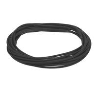 QUARKZMAN Tubo De Conducción Partido 1/4"(6.5mm) DI 50FT(15m) Tubo De Conducción Resistente Al Calor Y Frío -40F A 257F Conducción Plástica Flexible para Alambres Cable Negro