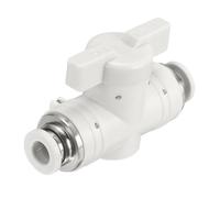 QUARKZMAN Válvula Bola Neumática BUC Conexión Rápida 6mm Tubo Diámetro Exterior Válvula Control Flujo Aire Accesorios Tubo Unión Recta Adaptador Conexión Rápida Manguera Aire Accesorio