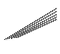 QUARKZMAN Varilla de Fibra de Carbono, 4.5mm X 300mm para Herramienta de Bricolaje de Avión Rc, Tubo de Ala de Quadcóptero, Paquete de 5