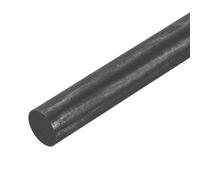 QUARKZMAN Varilla de Grafito, Varilla de Agitación de Grafito, Cilindro de Barra de Carbono de 305x20mm, Negro para Electrodo, Fundición, Crisoles, Paquete de 1