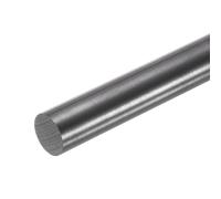 QUARKZMAN Varilla De Grafito, Varilla De Agitación De Grafito Palo Cilíndrico De Carbón 300x12.7mm Negro Para Electrodo, Fundición, Crisoles