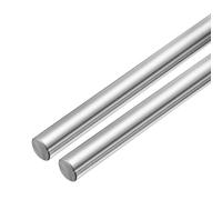 QUARKZMAN Varillas De Movimiento Lineal, 2 Piezas 12mm x 400mm (0.47" x 15.75") Varilla Guía De Carril Lineal Cromada Y Endurecida Para CNC Manualidades Modelos De Coches Aviones