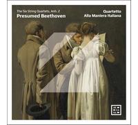 Quart Alla Maniera Italiana - Presumed Beethoven. the Six String Quartets Anh. 2