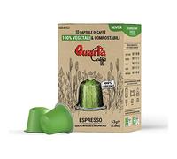 Quarta Caffè | Cápsulas de Café 100% vegetales y compostables 10 uds. Compatible con Nespresso
