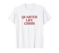 Quarter Life Crisis Shirt Y2K Aesthetic Trendy Camiseta