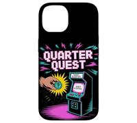 Quarter Quest Pop Culture Retro Videojuego Carcasa para iPhone 14