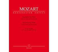 Quartets for Flute, Violin, Viola and Violoncello - Flute, Violin, Viola, Violoncello - SET OF PARTS