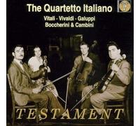 Quartetto Italiano - Werke von Vitali, Vivaldi, Galuppi, Boccherini und Cambini (Aufnahmen 1953-1957)