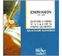 Quartetto Manfred - Haydn J :Quartetti Op.76 N.1,3,4.