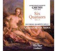 Quartetto Via Nova - Gretry: Sei Quartetti Per Archi Op. 3