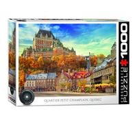 Eurographics Rompecabezas Nativity – Quartier Petit Champlain, Ciudad de Quebec – 1000 piezas