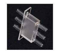 Quartz Flow-Through Cell 34mm (L58mm), Spectral Analysis Environmental Analysis Instrument Cell Flow Cell