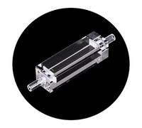 Quartz Flow-through Cuvette With Threaded Connectors Threaded Connectors At Both Ends Of The Flow Cell(75 * 12.5 * 12.5/1mm)