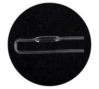 Quartz Fluorescence Flow Cell, 52 * 11 * 2mm Laboratory Online Testing Analyzer