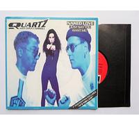 Quartz - Quartz Naked Love 7" Mercury ITMP4 EX/EX 1991 poster sleeve, with Dina Carroll
