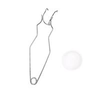 Quartzs - Juego de crisol con mango de pinzas, cuenco de metal para derretir, apto para mango de fusión de metal dorado y plateado