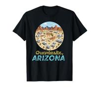 Quartzsite Arizona Snowbird Town RV Camper Van Life Souvenir Camiseta