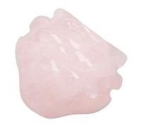 Quartzstone Rosa, Artesanía con Sentimientos Positivos de la Deuda Reducción de Piedra de Energía de Curación Multipropósito para Decoración del Escritorio (Corazones dobles)