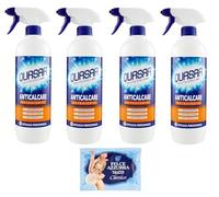 Felce Azzurra Pino Silvestre Bath Foam Bagnoschiuma Classico Muschio Bianco, gel de ducha con almizcle blanco, 750 ml + 1 paquete de polvo de talco FELCE AZZURRA (bolsa de 100 g)