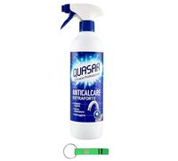 Quasar Anticalcare Extraforte - Limpiador antical extrafuerte en spray (12 unidades, 580 ml, incluye llavero Beni Culinari gratuito)
