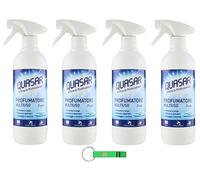 Quasar Profumatore Multiuso Fresh/Ambientador multiusos / fragancia de larga duración, limpia y desempolva en aerosoles 500 ml + llavero Beni Culinari gratis