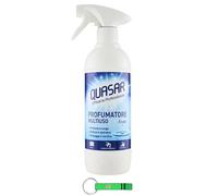 Quasar Profumatore Multiuso Fresh/Ambientador multiusos / fragancia de larga duración, limpia y desempolvada en aerosol 500 ml + llavero Beni Culinari gratuito
