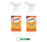 Quasar Profumatore Multiuso Oriental Ambientador Multiuso Ambientador Multiuso Ambientador/Fragancia de larga duración, limpia y desempolva ambientadores 500 ml + llavero Beni Culinari gratuito