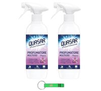 Quasar Profumatore Multiuso Passion Ambientador Multiuso Ambientador Multiuso Fragancia Larga Duración, Limpia y Despolvo, 500 ml + Llavero Beni Culinari gratuito