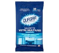 Quasar Toallitas de cristal multiuso, 1 paquete de 20 toallitas