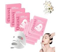 Quasi Bio Collagen Face Mask Overnight, Quasi Collagen Glow up Mask, Quasibio Anti-Aging Mask, for Wrinkle Reduction and Pore Minimization - Glow likes Glass Skin (3pcs)