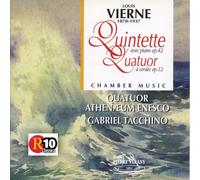 Quatour Atenaeum Ene - Vierne: Quintetto Per Piano E Corde