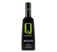 Quattrociocchi Delicato | Aceite de Oliva Virgen Extra Variedad Leccino - Botella de 500 ml