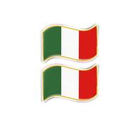 quattroerre 484 Sticker Bandera onda Italia 3d