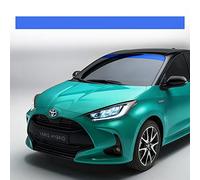 Quattroerre Pegatina Adhesiva para Parabrisas de Coche, Color Azul Transparente