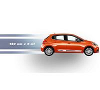 Quattroerre Villa D '10736 Tiras Adhesivas Racing Triple Maxi, Plata, 120 mm X 5 M.