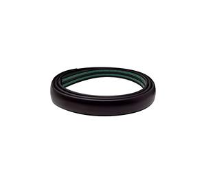 Quattroerre Villa D '12256 moldura Perfil de protección Pegatina para Coche Universal, 22 mm X 2 MT, Juego de 6, Negro