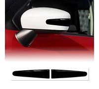 Quattroerre Villa D '2334 perfiles Protectoras Pegatinas salvaspecchio 3D para Coche, Negro, Juego de 2
