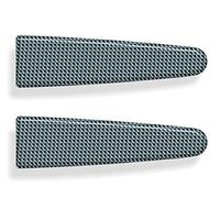Quattroerre Villa D '2335 perfiles Protectoras Pegatinas salvaspecchio para Coche, auténtica Fibra Carbon, Juego de 2