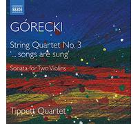 Henryk Mikolaj Gorecki – Cuarteto de cuerda n.º 3 / Sonata para dos violines – CD – NAXOS
