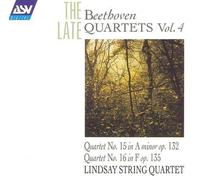 Quatuor Lindsay - BEETHOVEN LUDWIG VAN : Quatuors A Cordes N°15 & 16
