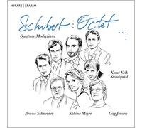 Quatuor Modigliani, Sabine Meyer, Bruno Schneider, - Schubert : Octet