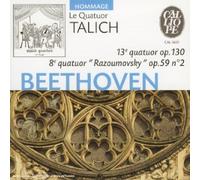 Quatuor Talich - Beethoven : Quatuor n° 13 op. 130 / n° 8 op. 59-2