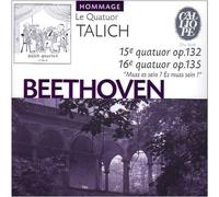 Quatuor Talich - Beethoven - Quatuors à cordes n° 16 op. 135 & n° 15 op. 132