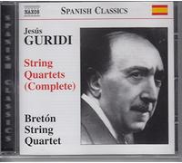 Jesus Guridi – Cuartetos de cuerda completos – CD – NAXOS – Importación USA