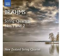 New Zealand String Quartet – Brahms: Cuartetos de cuerda n.º 1 y 2 – NAXOS