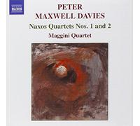 Maxwell Davies Peter – Quatuors Naxos n°1 y 2 – NAXOS